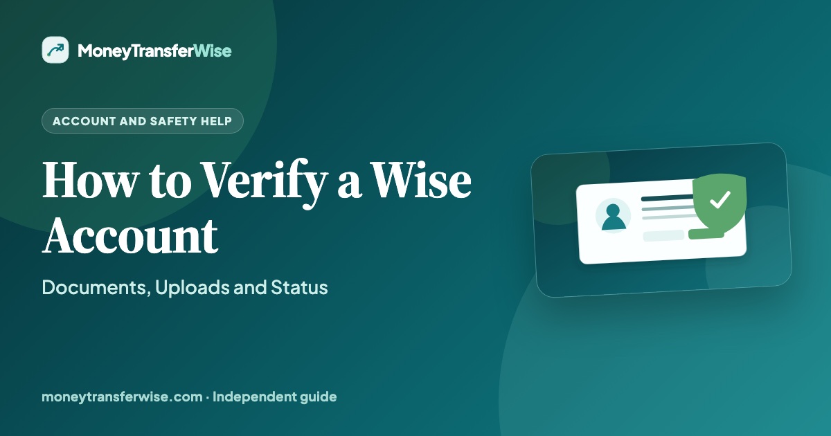 Wise account verification guide