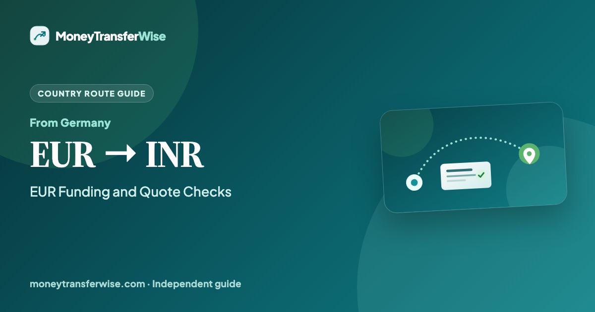 Send money to India from Germany with Wise